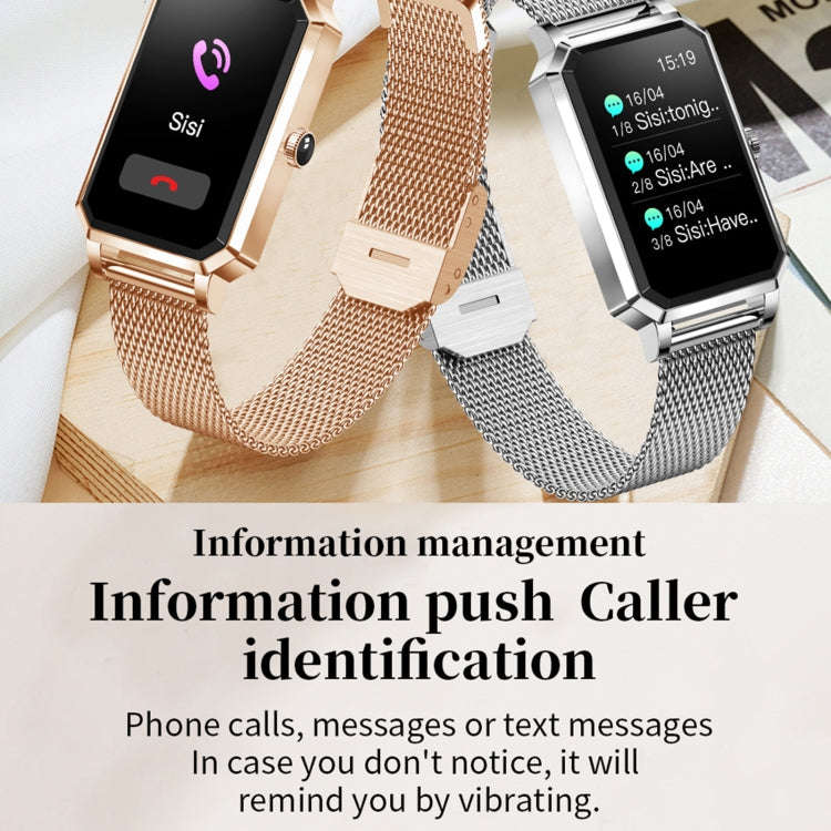 NX2 1.13 inch Color Screen Women Smart Watch, Support Physiological Reminder / Heart Rate Monitor...