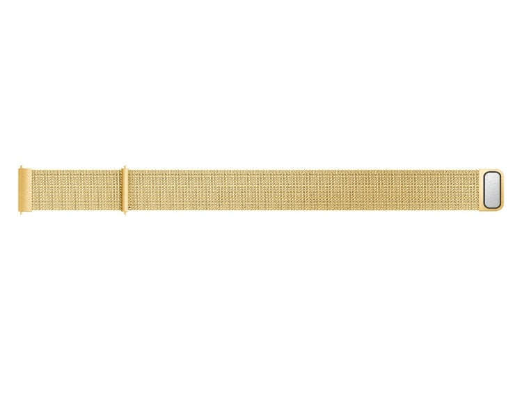 For Galaxy Watch Active Milanese Watch Band(Golden)