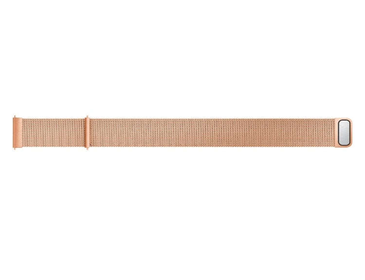 For Galaxy Watch Active Milanese Watch Band(Rose Gold)