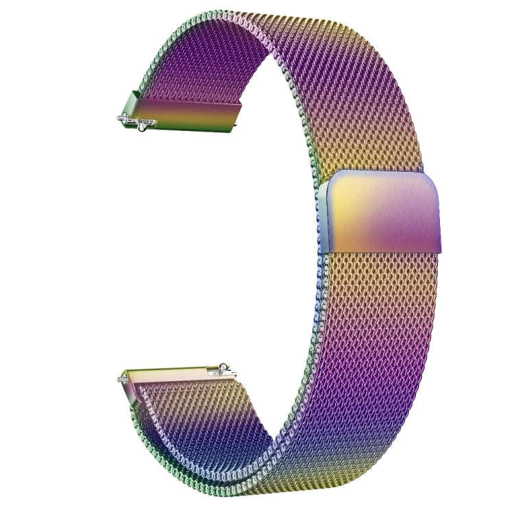 For Galaxy Watch Active Milanese Watch Band(Colorful)
