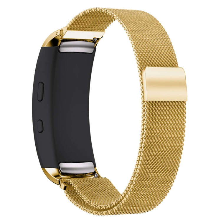 For Galaxy Gear Fit 2 & R360 Milanese Watch Band(Golden)