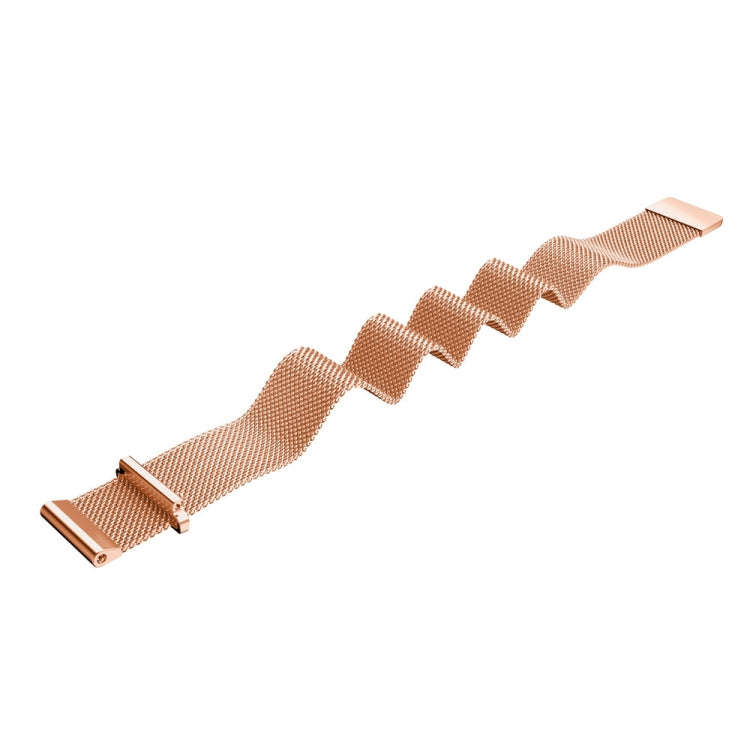 For Galaxy Gear Fit 2 & R360 Milanese Watch Band(Rose Gold)