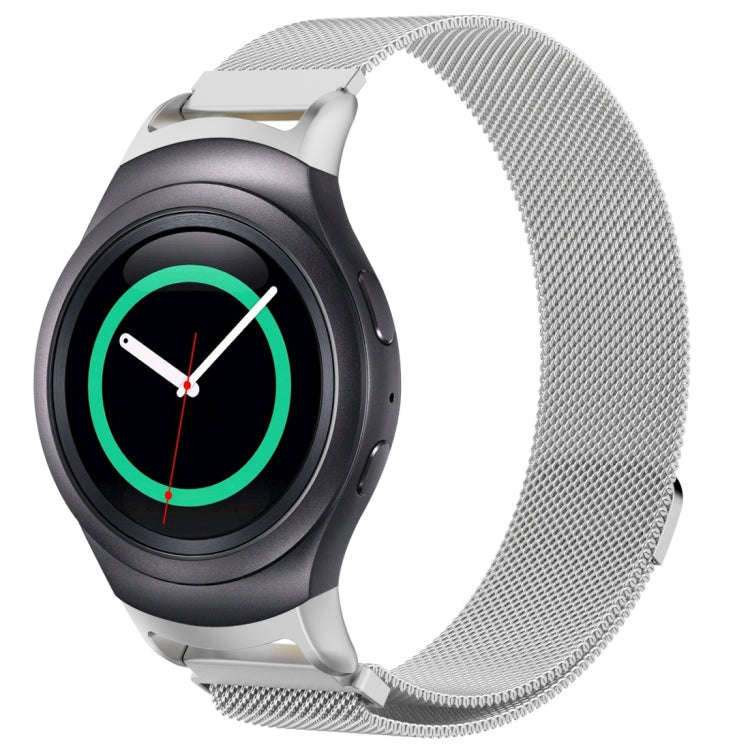 For Galaxy Gear S2 & R720 Milanese Watch Band(Silver)