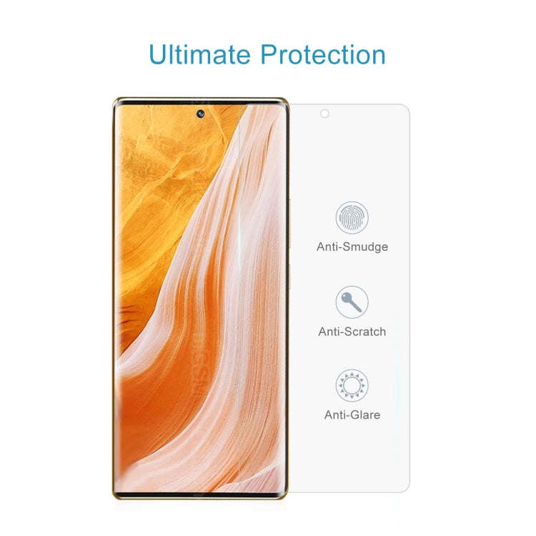 50 PCS 0.26mm 9H 2.5D Tempered Glass Film For ZTE Axon 40 Pro