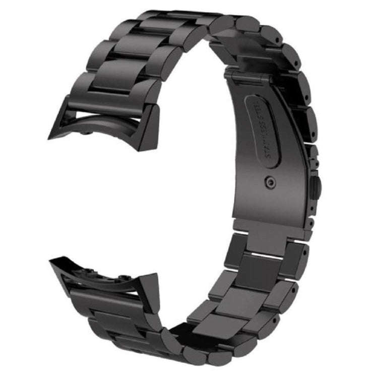 For Galaxy Gear S2 & R720 Three Pearl Steel Watch Band(Black)