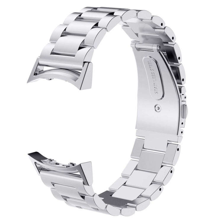 For Galaxy Gear S2 & R720 Three Pearl Steel Watch Band(Silver)