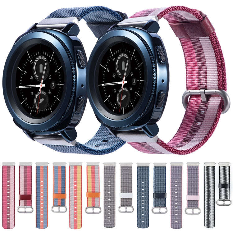 For Galaxy S2 Classic Universal Nylon Watch Band(Purple)