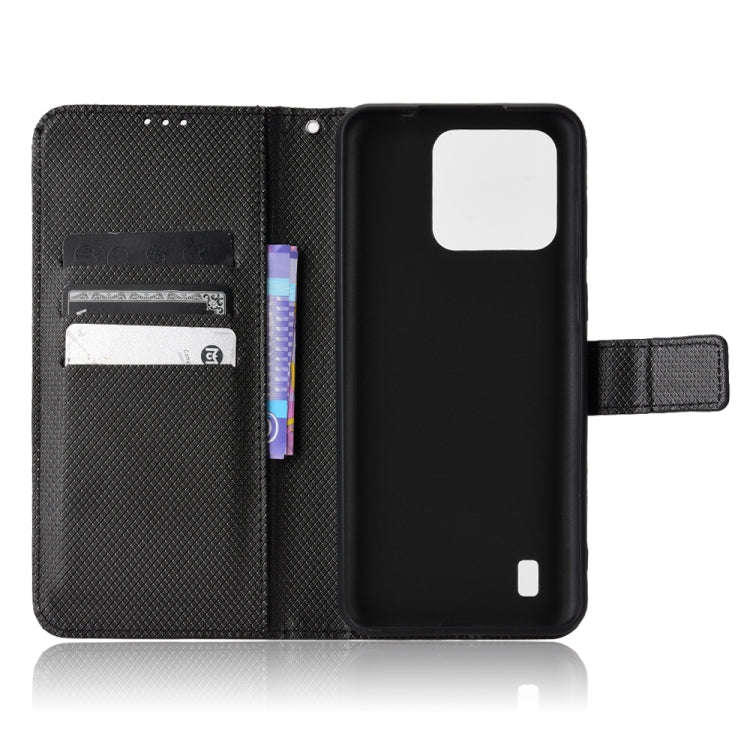 For Blackview A55 Pro Diamond Texture Leather Phone Case(Black)