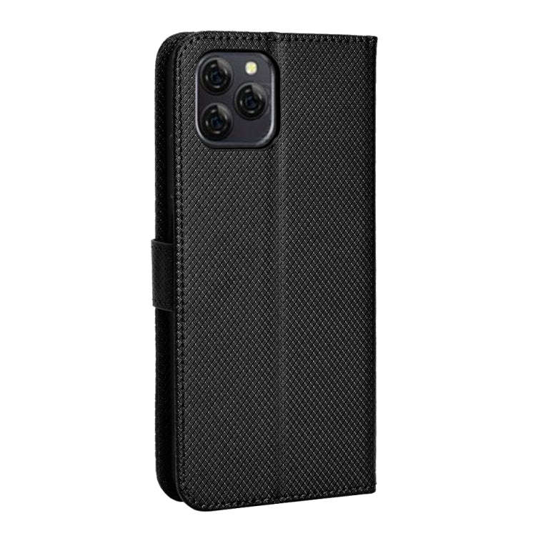 For Blackview A95 Diamond Texture Leather Phone Case(Black)