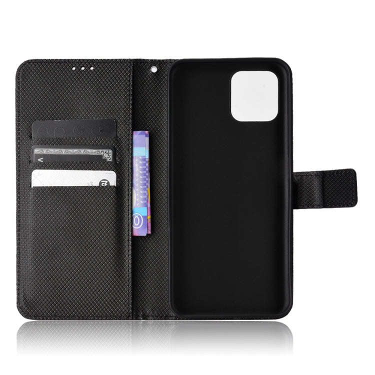 For Blackview A95 Diamond Texture Leather Phone Case(Black)