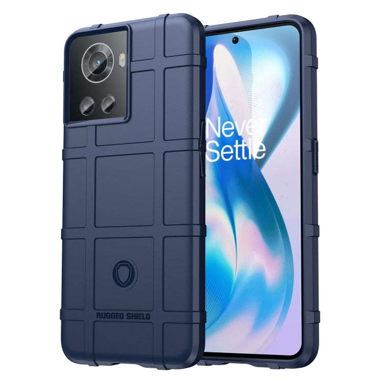 For OnePlus ACE/10R Full Coverage Shockproof TPU Phone Case(Blue)