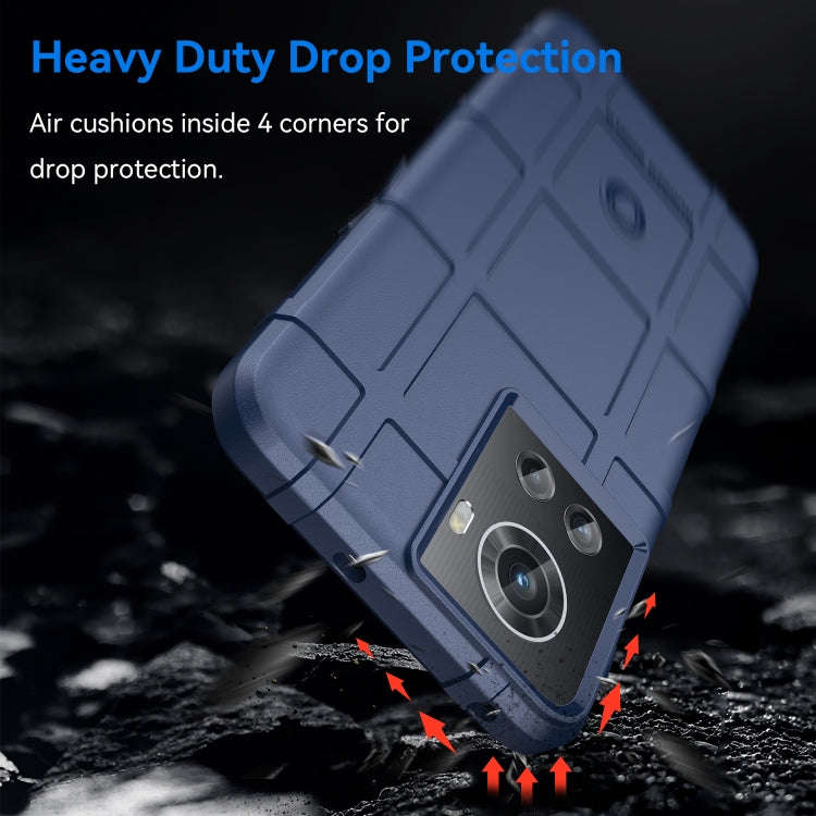 For OnePlus ACE/10R Full Coverage Shockproof TPU Phone Case(Blue)