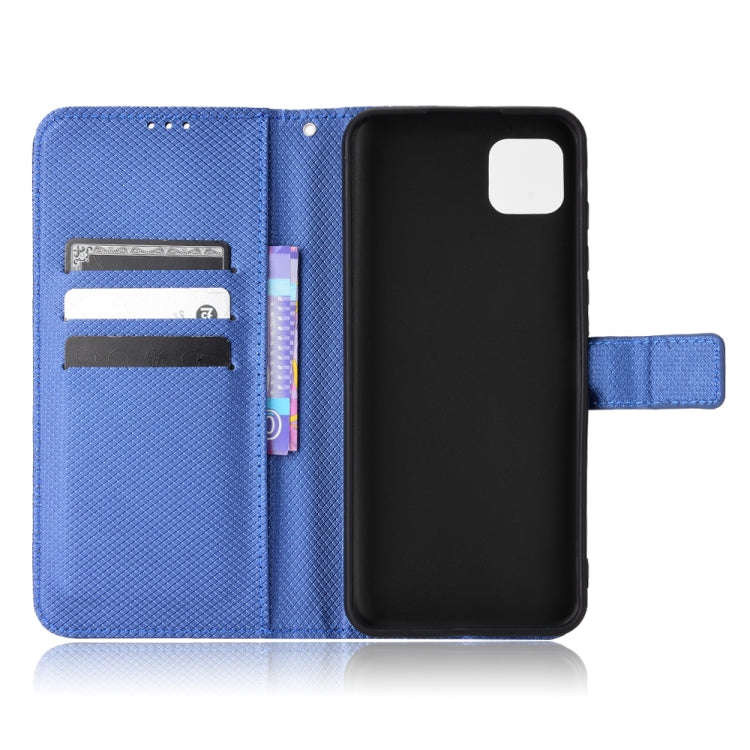 For Motorola Moto G50 5G Global Diamond Texture Leather Phone Case(Blue)
