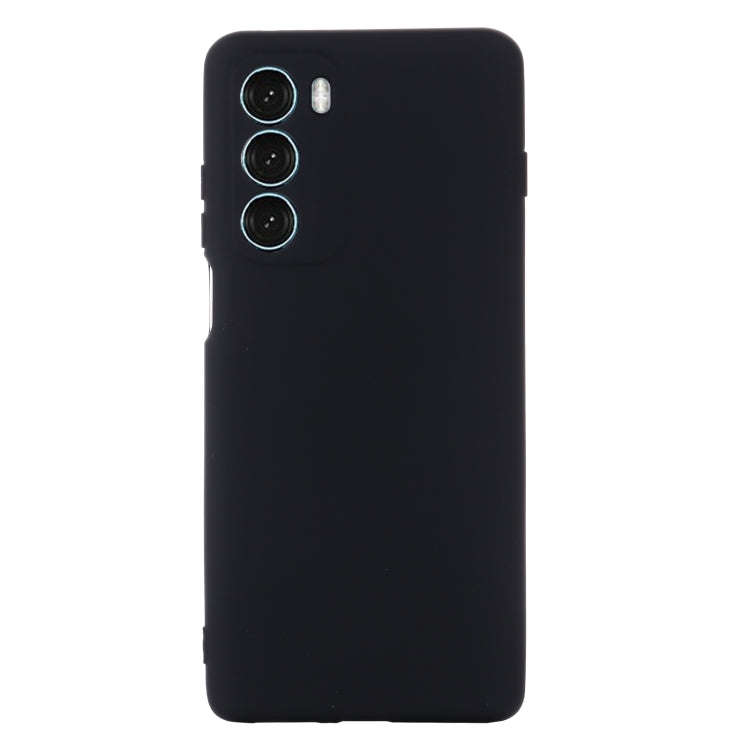 For Motorola Moto G200 5G / Edge S30 Pure Color Liquid Silicone Shockproof Full Coverage Phone Ca...