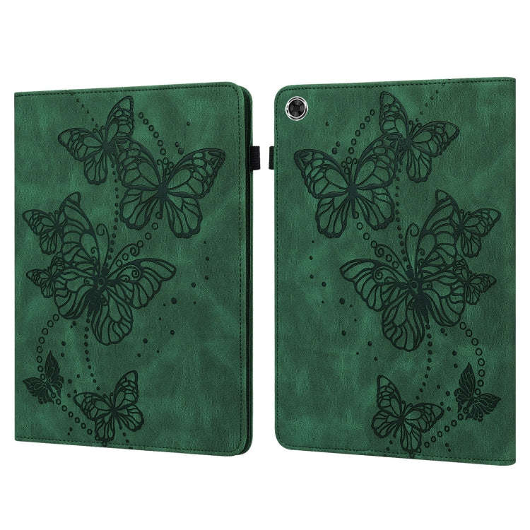 For Lenovo M10 Plus 10.6 3rd Gen 2022 Embossed Butterfly Pattern Horizontal Flip Leather Tablet C...