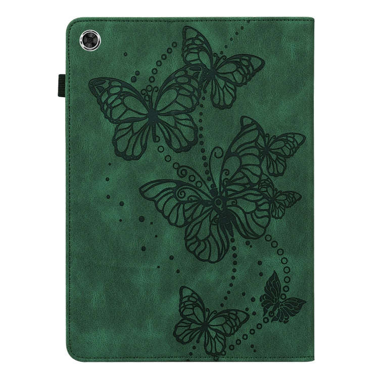 For Lenovo M10 Plus 10.6 3rd Gen 2022 Embossed Butterfly Pattern Horizontal Flip Leather Tablet C...