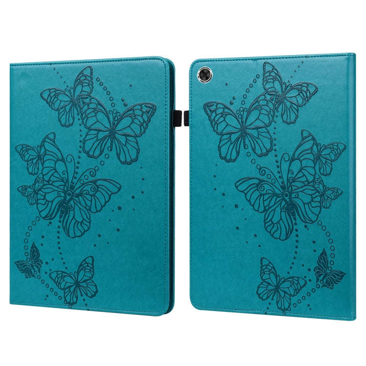 For Lenovo M10 Plus 10.6 3rd Gen 2022 Embossed Butterfly Pattern Horizontal Flip Leather Tablet C...