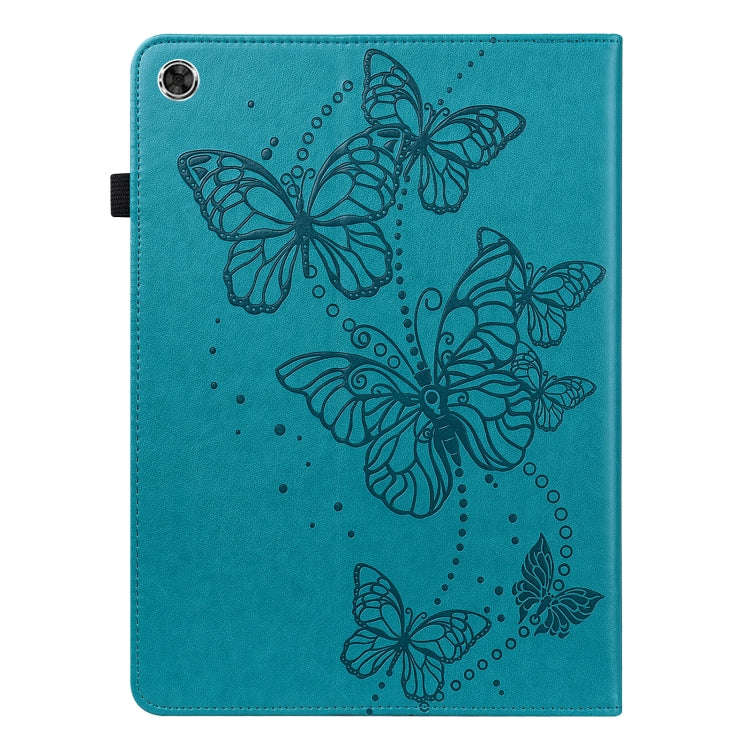 For Lenovo M10 Plus 10.6 3rd Gen 2022 Embossed Butterfly Pattern Horizontal Flip Leather Tablet C...