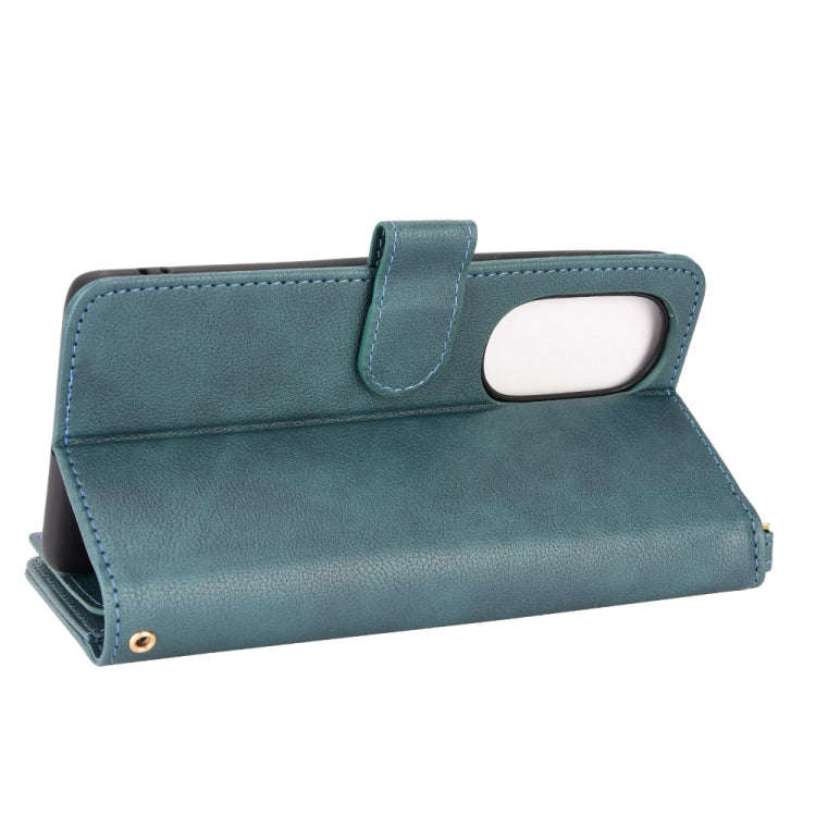 For Motorola Edge X30 / Edge 30 Pro /Edge+ 2020 Litchi Texture Zipper Leather Phone Case(Green)