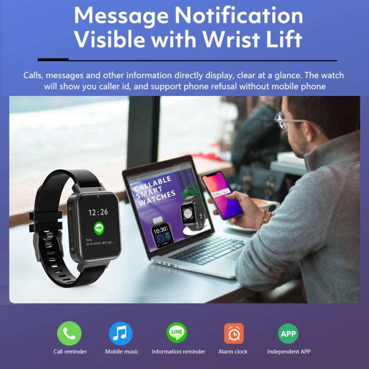 Watch Air 1.75 inch IPS Screen Smart Watch, Support Video Chat/SIM Card Calling, Memory:4GB+64GB(...