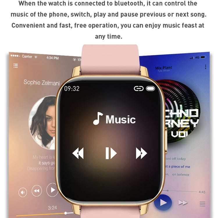 Rowatch 2S 1.65 inch TFT Screen Smart Watch, Support Blood Pressure Monitoring/Sleep Monitoring(B...