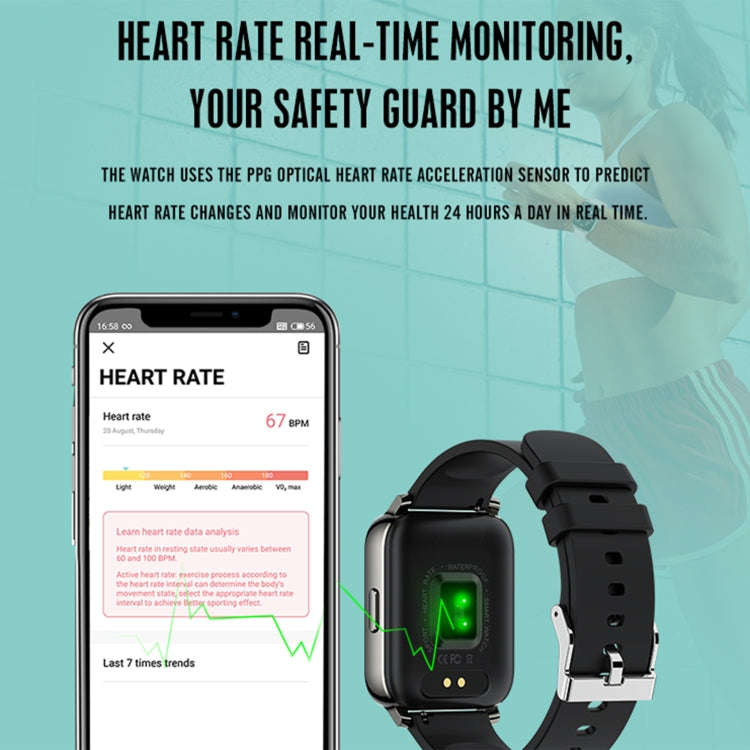 Rogbid Rowatch 2 1.69 inch TFT Screen Smart Watch, Support Blood Pressure Monitoring/Sleep Monito...