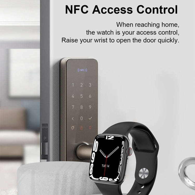 DT NO.I 7 1.9 inch TFT Screen Smart Watch, Support Bluetooth Call/Menstrual Cycle Reminder(Grey)