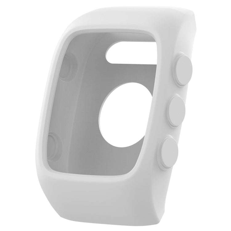 For POLAR M430 Silicone Watch Case(White)