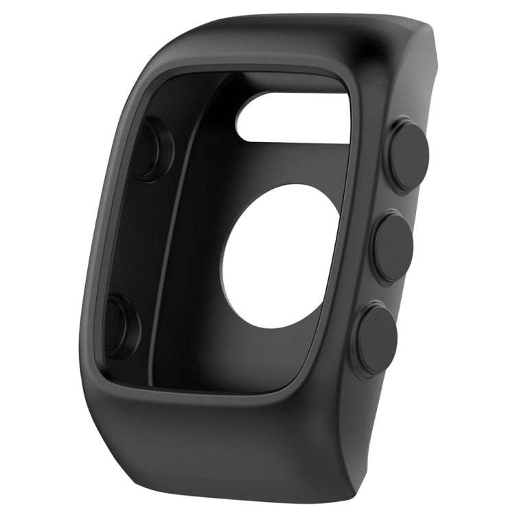 For POLAR M430 Silicone Watch Case(Black)