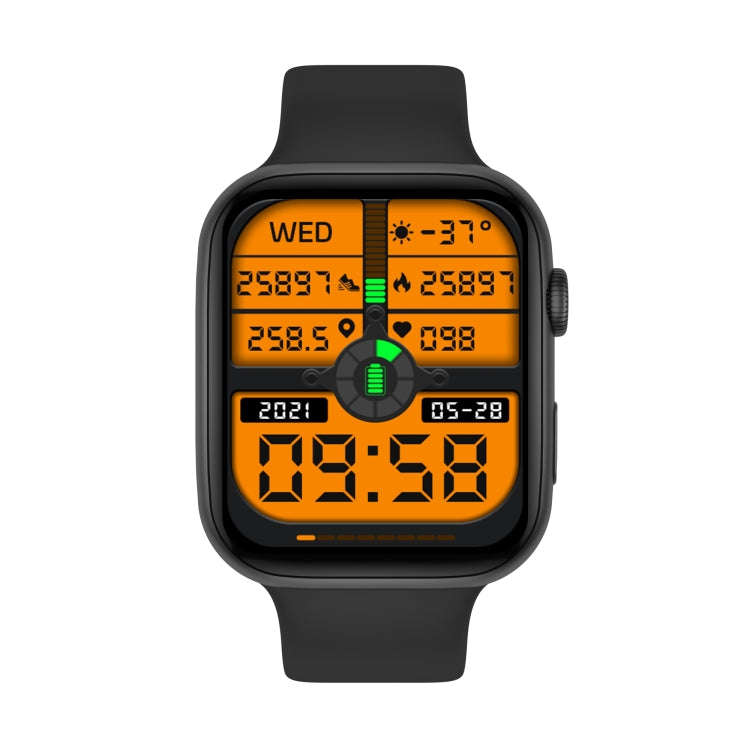 i7 pro+ 1.75 inch TFT Screen Smart Watch, Support Blood Pressure Monitoring/Sleep Monitoring(Black)