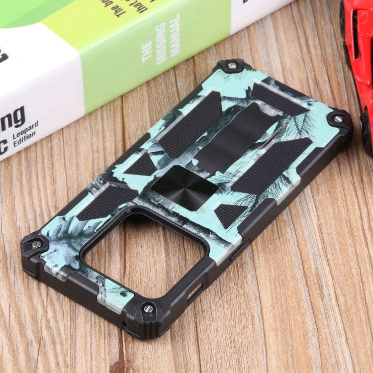 For OnePlus 10 Pro Camouflage Armor Shockproof TPU + PC Magnetic Protective Phone Case with Holde...