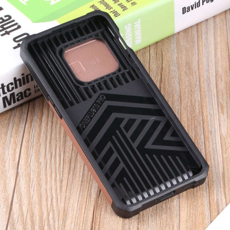 For OnePlus 10 Pro Sliding Camera Cover Design PC + TPU Shockproof Phone Case(Rose Gold)