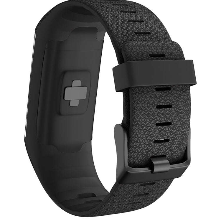 For POLAR A360 & 370 Textured Watch Band(Black)