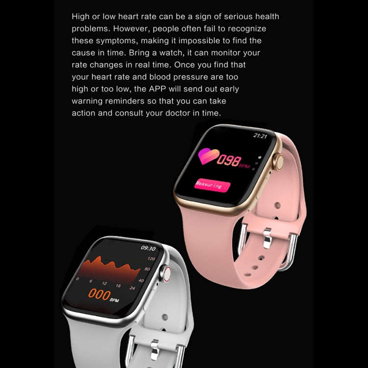 i7 pro+ VIP 1.75 inch TFT Screen Smart Watch, Support Bluetooth Dial/Sleep Monitoring(Black)