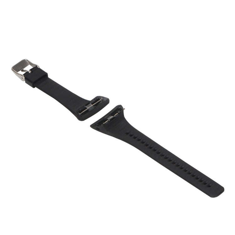 For POLAR FT4 & FT7 Silicone Watch Band(Black)