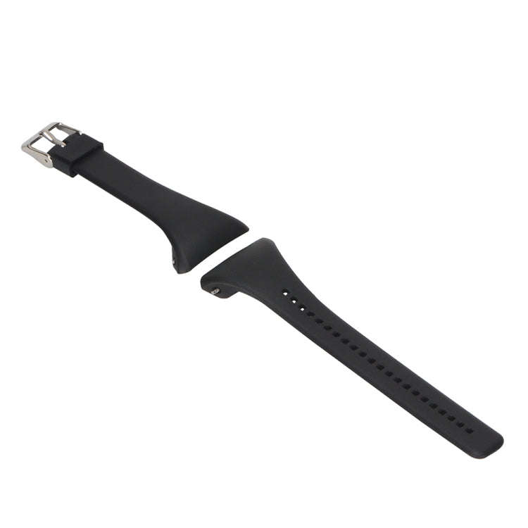 For POLAR FT4 & FT7 Silicone Watch Band(Black)