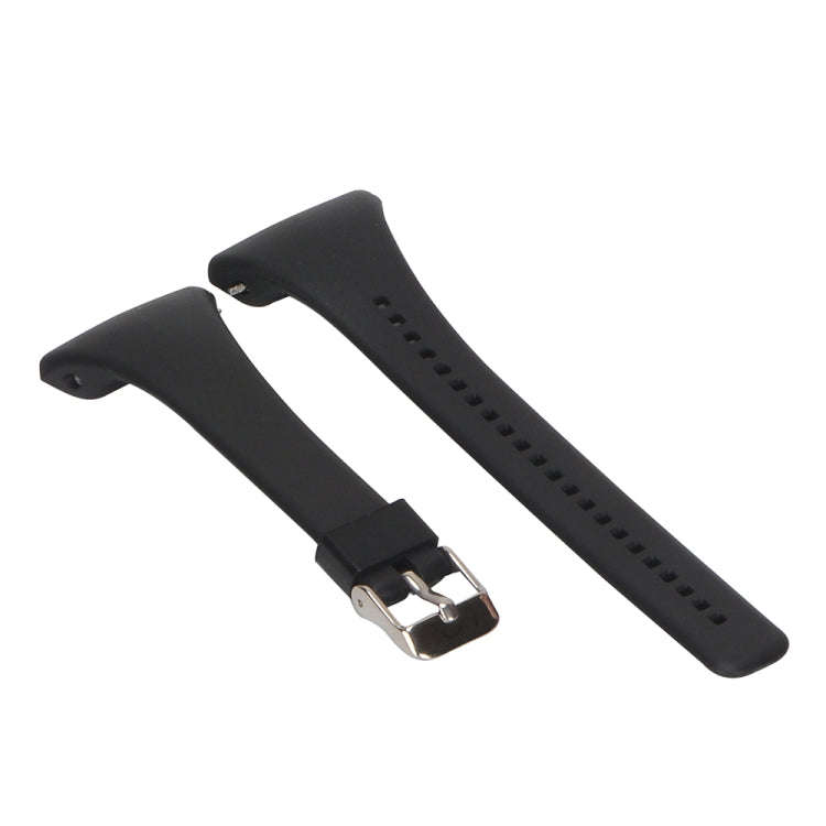 For POLAR FT4 & FT7 Silicone Watch Band(Black)
