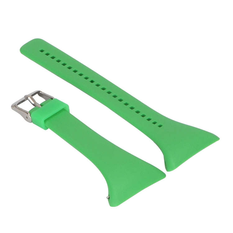 For POLAR FT4 & FT7 Silicone Watch Band(Green)