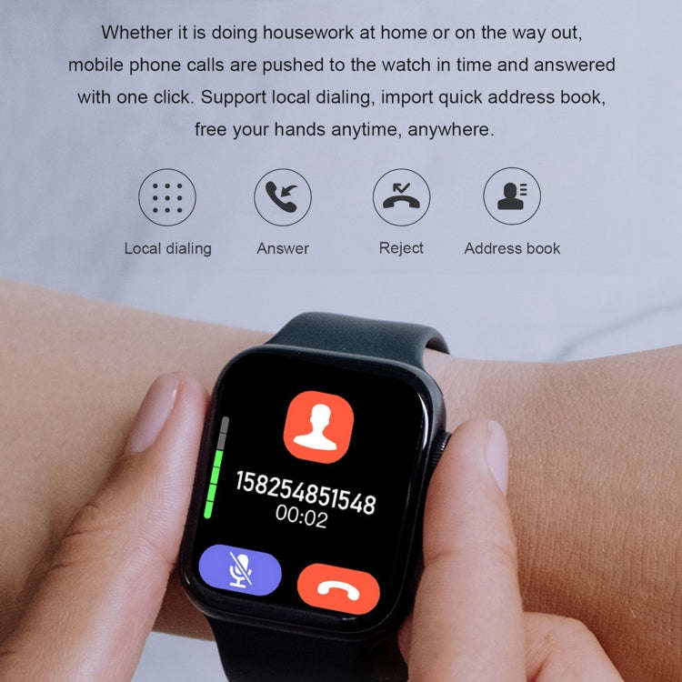 D SEVEN 1.9 inch TFT Screen Smart Watch, Support Bluetooth Dial/Sleep Monitoring(Green)