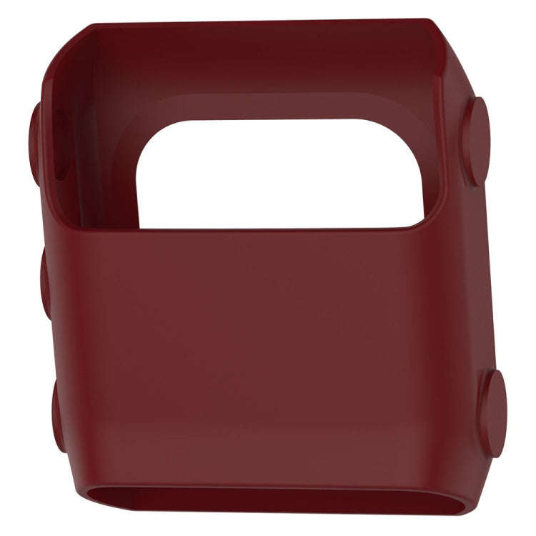 For POLAR V800 Silicone Watch Case(Red Wine)