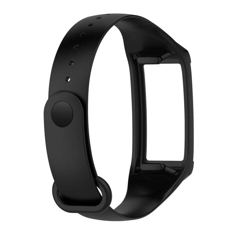 For Amazon Halo View Silicone Integrated Watch Band(Black)