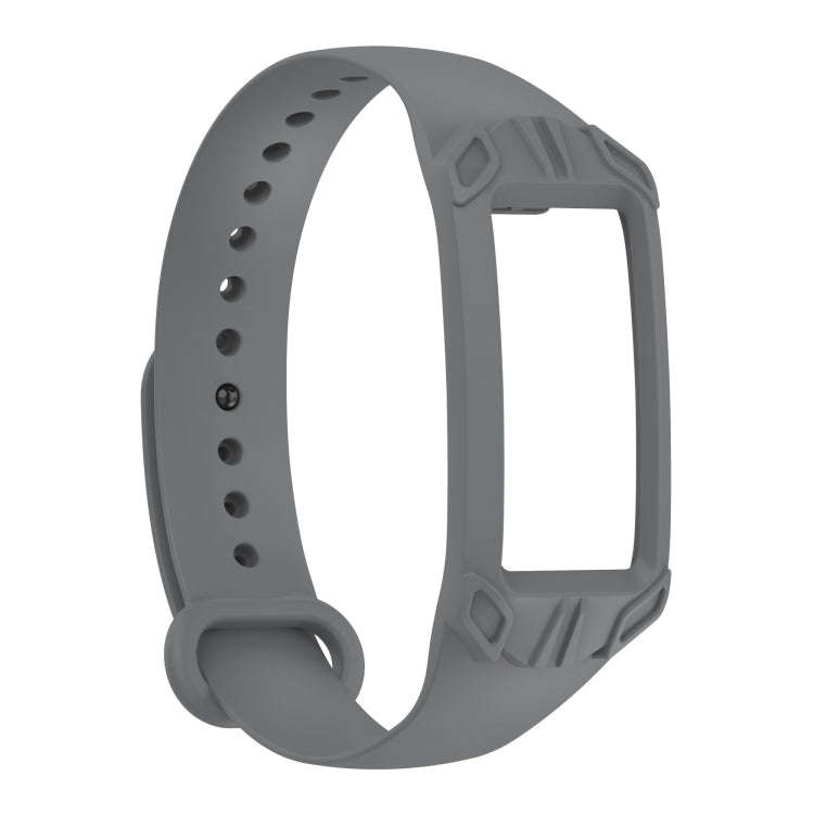 For Amazon Halo View Silicone Integrated Watch Band(Grey)