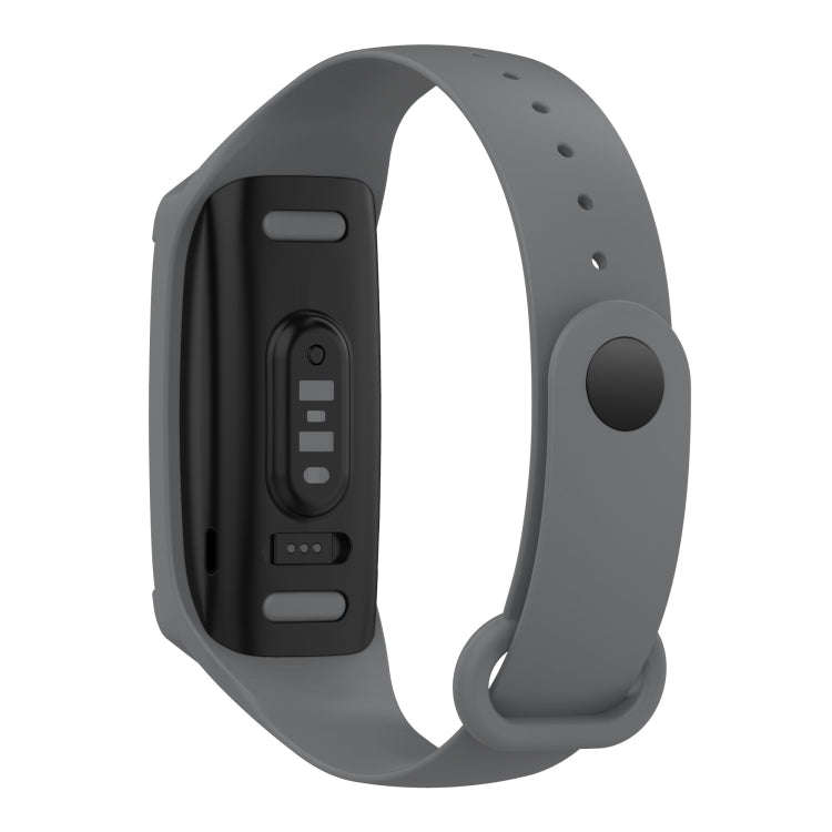 For Amazon Halo View Silicone Integrated Watch Band(Grey)