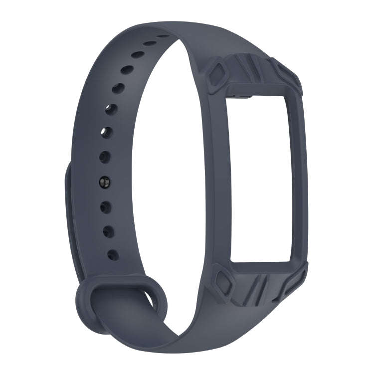 For Amazon Halo View Silicone Integrated Watch Band(Blue Grey)