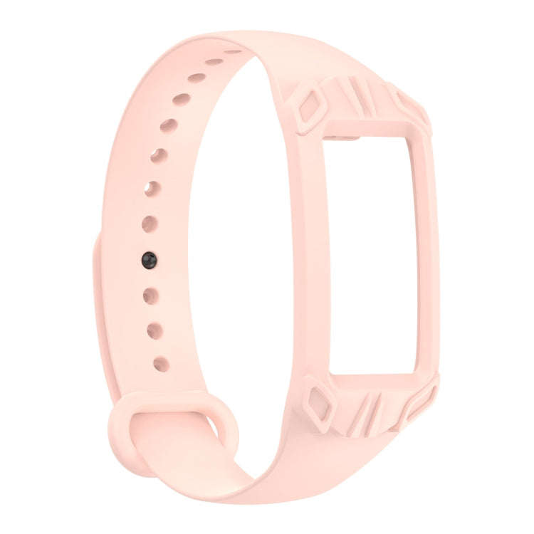 For Amazon Halo View Silicone Integrated Watch Band(Light Pink)