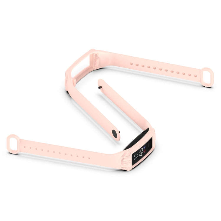 For Amazon Halo View Silicone Integrated Watch Band(Light Pink)