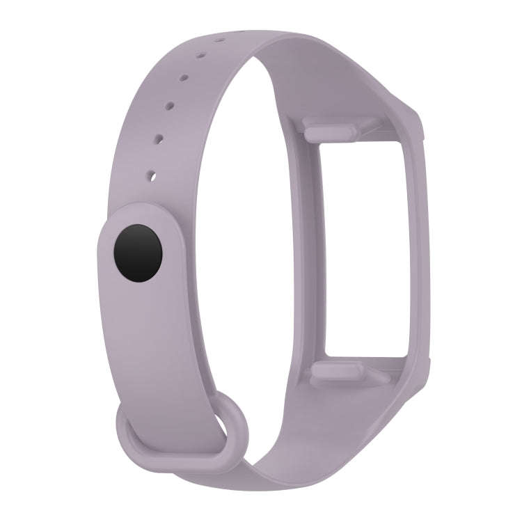 For Amazon Halo View Silicone Integrated Watch Band(Light Purple)