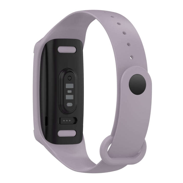 For Amazon Halo View Silicone Integrated Watch Band(Light Purple)