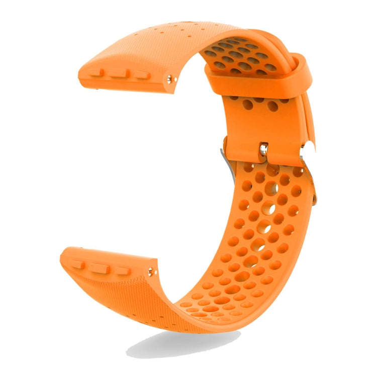 For POLAR Vantage M Silicone Watch Band(Orange)