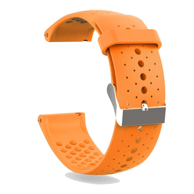 For POLAR Vantage M Silicone Watch Band(Orange)